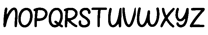 Devotion Font UPPERCASE