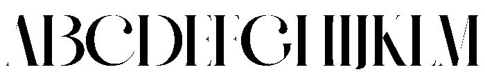Devroon Royale Font UPPERCASE