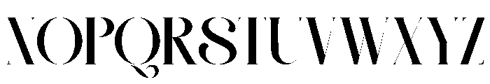 Devroon Royale Font UPPERCASE