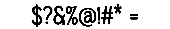 Dewdrop_Display Font OTHER CHARS