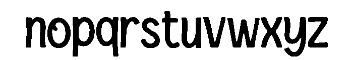 Dewdrop_Display Font LOWERCASE