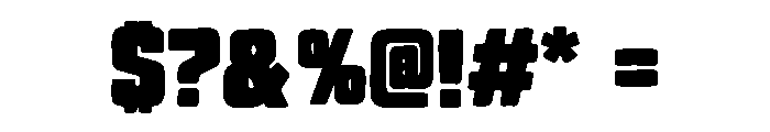 Dexvolt Font OTHER CHARS