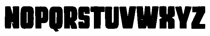Dexvolt Font UPPERCASE