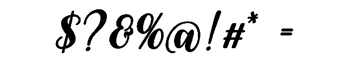 dearlyn Font OTHER CHARS