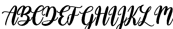 dearlyn Font UPPERCASE