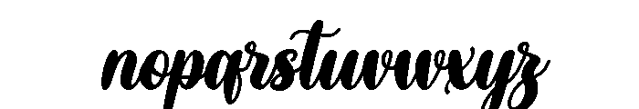 dearlyn Font LOWERCASE