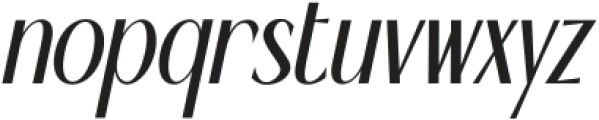 DE MARTEGA Italic otf (400) Font LOWERCASE