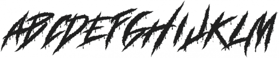 DEADLY CLAWS[ ttf (400) Font LOWERCASE