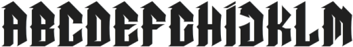 DEATHDIRTY otf (400) Font LOWERCASE