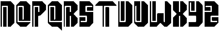 DECOMAZ Regular otf (400) Font LOWERCASE