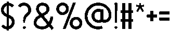 DECOMO Regular otf (400) Font OTHER CHARS