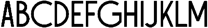 DECOMO Regular otf (400) Font UPPERCASE