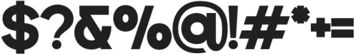 DECTONE-Bold otf (700) Font OTHER CHARS