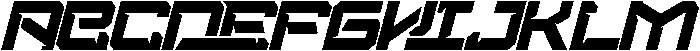 DEEPLY ROOTED BOLD ITALIC otf (700) Font UPPERCASE