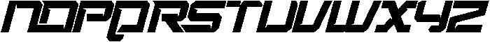 DEEPLY ROOTED BOLD ITALIC otf (700) Font UPPERCASE