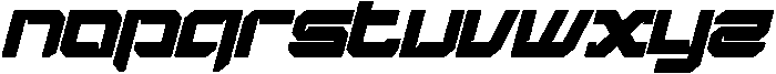 DEEPLY ROOTED BOLD ITALIC otf (700) Font LOWERCASE