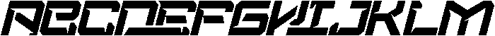 DEEPLY ROOTED REGULAR ITALIC otf (400) Font UPPERCASE