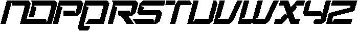 DEEPLY ROOTED REGULAR ITALIC otf (400) Font UPPERCASE