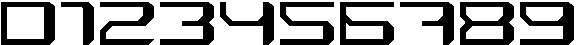 DEGITURE Regular otf (400) Font OTHER CHARS