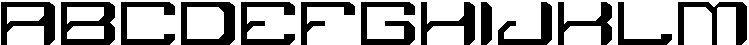 DEGITURE Regular otf (400) Font UPPERCASE
