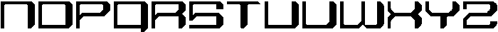 DEGITURE Regular otf (400) Font UPPERCASE