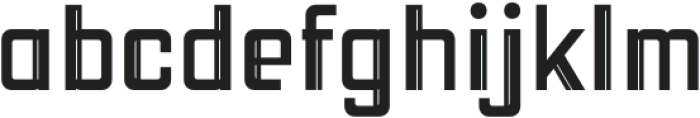 DEICHO-Regular otf (400) Font LOWERCASE