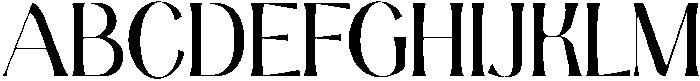 DELPHINE Regular otf (400) Font UPPERCASE