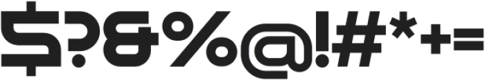 DELTA FORCE Regular otf (400) Font OTHER CHARS