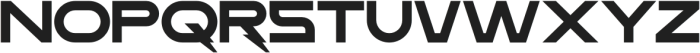 DELTA FORCE Regular otf (400) Font UPPERCASE