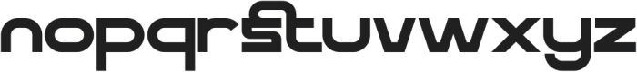 DELTA FORCE Regular otf (400) Font LOWERCASE