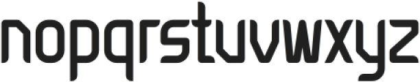DENAR Regular otf (400) Font LOWERCASE