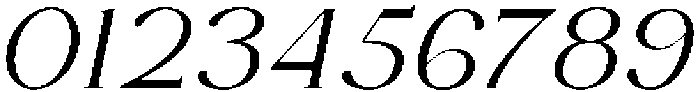 DENOVA Italic otf (400) Font OTHER CHARS