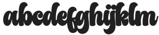 De Augusta otf (400) Font LOWERCASE