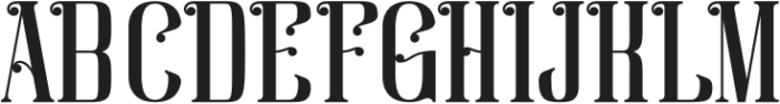 De' Grahamie otf (400) Font UPPERCASE