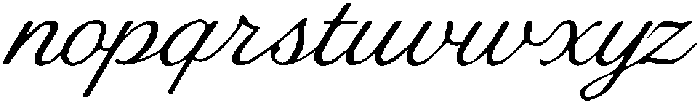 DeLesaPaquetts otf (400) Font LOWERCASE