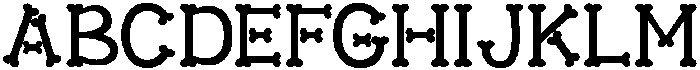 Deadbone Regular otf (400) FONT
