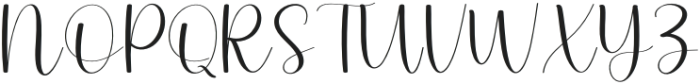 Deadline Regular otf (400) Font UPPERCASE