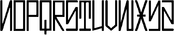 Deadline otf (400) Font UPPERCASE