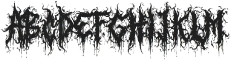 Deadly Silence otf (400) FONT