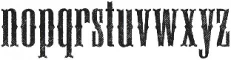 Deadwood Sawtooth ttf (400) Font LOWERCASE