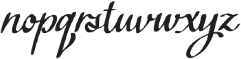 Dear Daphne Script Regular otf (400) Font LOWERCASE