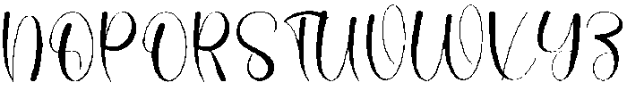 Dear Darling Regular otf (400) Font UPPERCASE