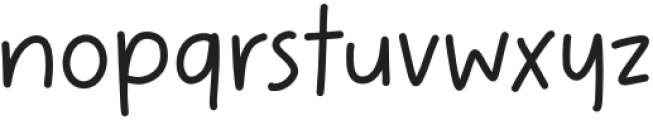 Dear Diary Regular otf (400) Font LOWERCASE