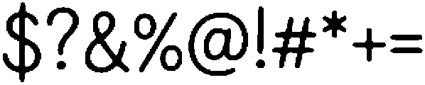 Dear Draft Regular otf (400) Font OTHER CHARS