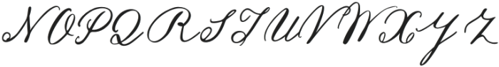 Dear Maison Regular otf (400) Font UPPERCASE