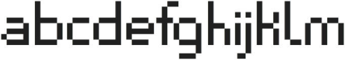 Dear Pixel Regular otf (400) Font LOWERCASE