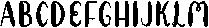 Dear Santa Regular otf (400) Font UPPERCASE