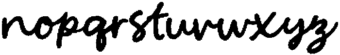 DearHeart Script otf (400) Font LOWERCASE