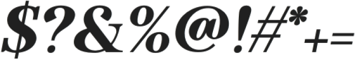 DearPony Bold Oblique otf (700) Font OTHER CHARS