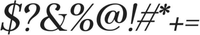 DearPony Regular Oblique otf (400) Font OTHER CHARS